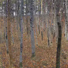Klimt, Gustav: Bukový les