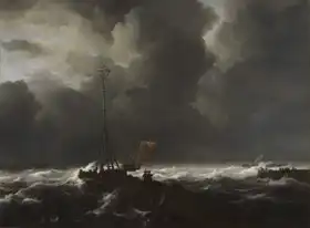 Ruisdael, Jacob: Moře u Jetty