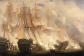 Schetky, John Christian: Bitva u Trafalgaru