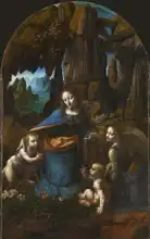 Vinci, Leonardo: Madona ve skalách