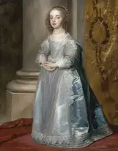 Dyck, van Anthony: Princezna Marie, dcera Karla I.
