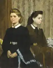 Degas, Edgar: Sestry Bellelliovy (Giovanna a Giuliana)
