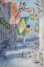 Hassam, Childe: Ulice v Allies: Belgie