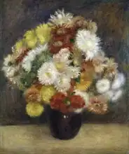 Renoir, Auguste: Chryzantémy