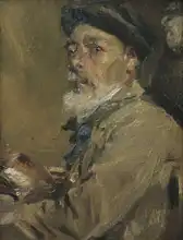 Arasa, Francesco Gimeno: Autoportrét v čepici