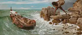 Böcklin, Arnold: Odysseus a Polyphemus