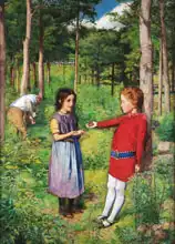 Millais, John Everet: Dcera Woodmansových