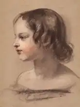 Landseer, Edwin: Portrét mladé dívky