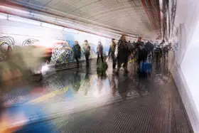 Quaglia, Nicodemo: Stanice metra Piazza di Spagna