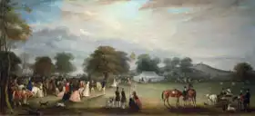 Ferneley, John: Závody v Bradgate Park (Leicestershire)