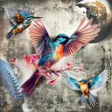 Kulik, Rafal: Pták a květiny 3