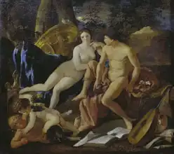 Poussin, Nicolas: Venuše a Merkur
