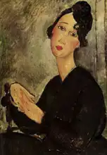 Modigliani, Amadeo: Portrét Dedie