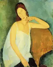 Modigliani, Amadeo: Portrét Jeanne Hebuterne