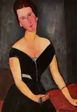 Modigliani, Amadeo: Portrét paní Muydenevé