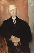 Modigliani, Amadeo: Sedící muž