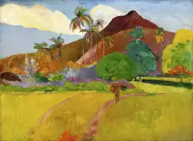 Gauguin, Paul: Tahitská krajina