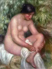 Renoir, Auguste: Po koupeli
