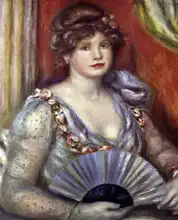 Renoir, Auguste: Dáma s vějířem