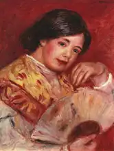 Renoir, Auguste: Mladá dívka s vějířem