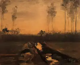 Gogh, Vincent van: Krajina při západu slunce