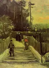Gogh, Vincent van: Chodník na Montmartre