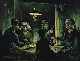 Gogh, Vincent van: Jedlíci brambor (studie)