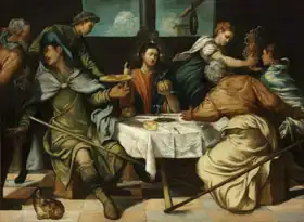 Robusti (Tintoretto), J.: Večeře v Emauzích