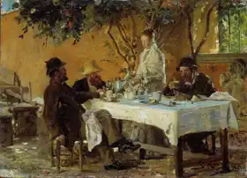 Krøyer, Peder Severin: Snídaně v Soře
