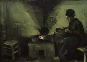 Gogh, Vincent van: Selka u ohně