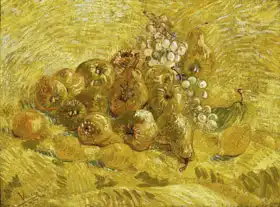 Gogh, Vincent van: Kdoule, citrony, hrušky a hrozny