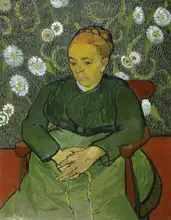 Gogh, Vincent van: Portrét Madame Roulin