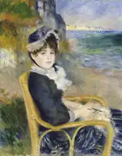 Renoir, Auguste: Dívka u moře