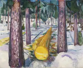 Munch, Edward: Žlutá kláda