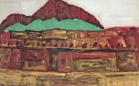 Schiele, Egon: Horská krajina