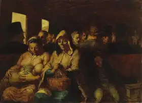 Daumier, Honore: Ve třetí vozové třídě