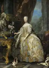 Loo, Carle Van: Marie Leszczinská, královna Francie (1703-1768)