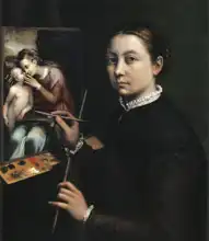 Anguissola, Sofonisba: Autoportrét