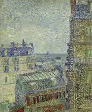 Gogh, Vincent van: Výhled z Theova bytu