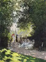 Monet, Claude: V Parc Monceau v Paříži