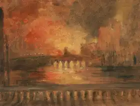 Turner, William: Hořící parlament