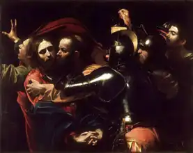 Caravaggio, M.: Zakýkání Krista
