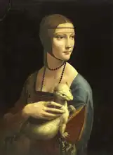 Vinci, Leonardo: Dáma s hranostajem (Cecilia Gallerani)