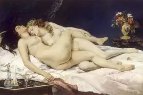 Courbet, Gustave: Le Sommeil