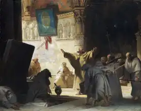 Fragonard, Alexandre E.: Pohřeb mnicha