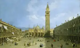 Canaletto, Giovanni: Náměstí sv. Marka