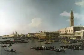 Canaletto, Giovanni: Chrám Nanebevstoupení Páně, Benátky