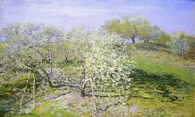 Monet, Claude: Jaro - ovocné stromy v květu