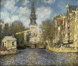 Monet, Claude: Zuiderkerk, Amsterdam