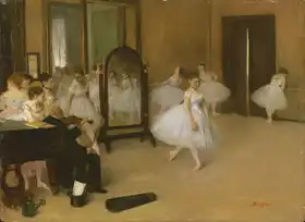 Degas, Edgar: Taneční třída